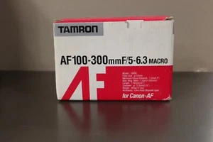 Tamron AF100-300mm F/5-6.3 macro for canon AF - Picture 1 of 4