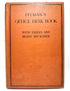 Pitman's Office Desk Book Sir Isaac Pitman H/C 1935 3rd  Edition - Imagen 1 de 6
