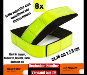 Reflexionsstreifen Armbinde Sicherheitsband Armband Reflexionsstreifen Refektor - Bild 1 von 3