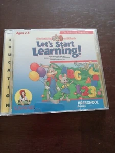 Reader Rabbit Lets Start Learning Preschool Basics PC Win/Mac Sun Maid CD - Picture 1 of 3