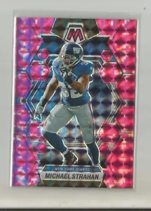 2023 Mosaico Panini MICHAEL STRAHAN Mosaico Mimetico Rosa - Foto 1 di 1