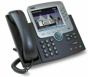 Genuine Cisco 7971 G Gigabit Unified IP VoIP Phone Receiver - CP-7971G - Picture 1 of 1