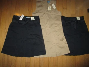 NEW w/ tags Lot of 3 Childrens Place School Uniform Skirts /Jumper Girls Size 12 - Picture 1 of 4