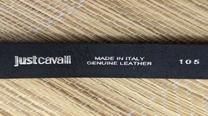 Just Cavalli Fashion Gürtel Herren, Solide Logo Schnalle Made in Italy - Bild 1 von 17