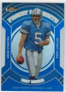 2007 Topps Finest Moments DREW STANTON BLUE ROOKIE Refractor # 99/299 - Picture 1 of 2