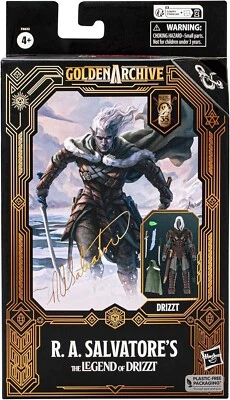 Экшн-фигурка Hasbro Dungeons & Dragons Legend of Drizzt - Drizzt Golden Archive - Изображение 1 из 2