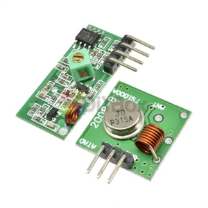 5Pcs 315Mhz RF Transmitter & Receiver Wireless Module for Arduino Raspberry Pi - Picture 1 of 7