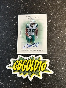 2012 Panini Prime Signatures - Santonio Holmes #32 /20 - Picture 1 of 2