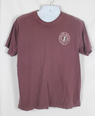 COMFORT COLORS MIAMI BEACH FLORIDA Men T-Shirt Size Large Cotton Pineapple S/S - Image 1 of 4