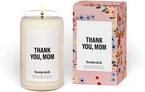 Homesick Hand-Poured Soy Wax Scented Candle - Thank You, Mom 13.75oz - Picture 1 of 1