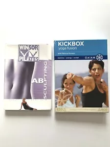 2 DVD 1 Winsor Pilates AB Sculpting / 1 Kickbox Yoga Fusion - Patricia Moreno - Imagen 1 de 10