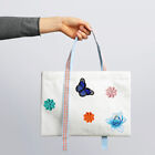 20pcs Patch Sewing Iron On Hat Bag Embroidered Applique Kit Butterfly Flower