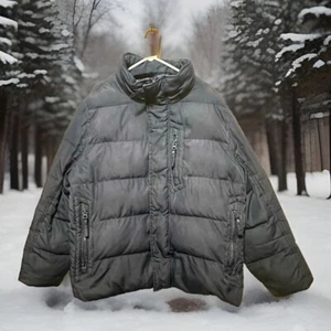 Marc New York Men's Blue Down Puffer Fleece Hooded Coat (orig. $295) XL - Picture 1 of 9