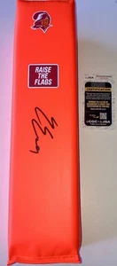 EMEKA EGBUKA FIRMATO AUTOGRAFO TAMPA BAY BUCCANEERS F/S TOUCHDOWN PYLON JSA COA - Foto 1 di 2