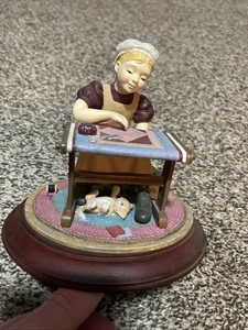 The Amish Heritage Collection The Doll Quilt Figurina Edizione Limitata 1996 - Foto 1 di 14