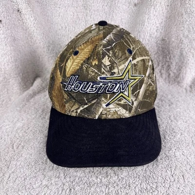 Houston Astros Real Tree Camo 35 Years New Era Fitted Hat 7 3/8 Colt.45 59Fifty - Image 1 of 4