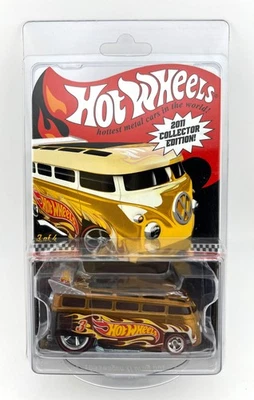 Hot Wheels 2011 Collector Edtn - Volkswagen T1 autobús de arrastre con estuche protector - Kmart Foto 1 de 4