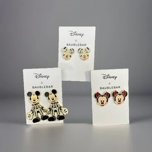 3x Orecchini Disney X BAUBLEBAR Halloween Topolino Zombie Scheletro Dichiarazione - Foto 1 di 7