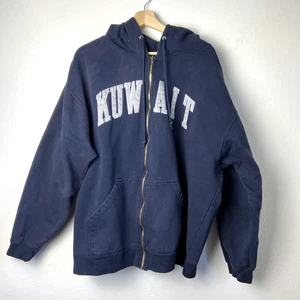 Oarsman Vintage Men’s Hoodie Blue L Kuwait - Picture 1 of 9