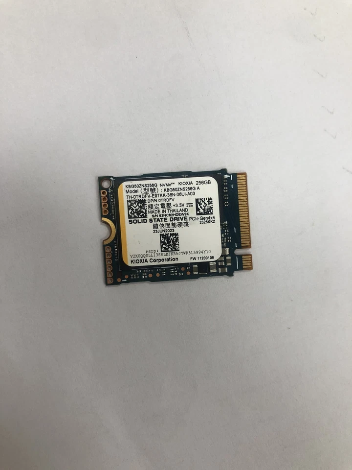 KIOXIA BG5 256GB M.2 NVMe Internal SSD (KBG50ZNS256G)