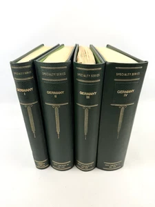 Scott Specialty Series Germany Area Volumes 1-4 Stamp Album Collection 1868-1949 - Picture 1 of 24
