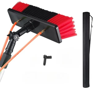 Kit de limpieza de panel solar telescópico de 5-10 m para ventana de poste de alimentación de agua nuevo - Imagen 1 de 4