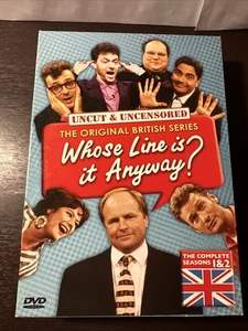 Whose Line Is It Anyway?: the Complete Seasons 1 & 2 (Uncut & Uncensored) 4 DVD - Picture 1 of 13
