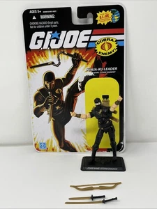 G.I. Joe 25th Anniversary Storm Shadow Ninja-Ku Leader Loose with Card - Picture 1 of 19