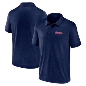 Men's Navy Cleveland Guardians Lightweight Unstoppable Polo - Picture 1 of 3