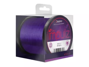 Monofile Angelschnur Karpfenschnur - Lila - Purple - 600m - 1200m Delphin Impulz - Bild 1 von 1