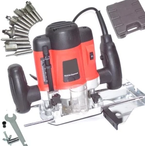 Fresadora eléctrica 55692 profesional 1300W con maleta y fresas adicionales - Imagen 1 de 9