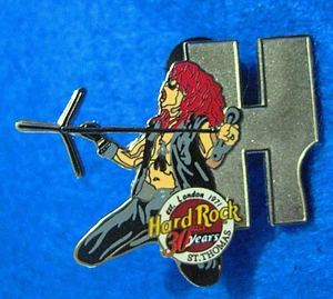ST THOMAS STEVEN TYLER AEROSMITH MUSICIAN LETTER SERIES Hard Rock Cafe PIN LE - Picture 1 of 1