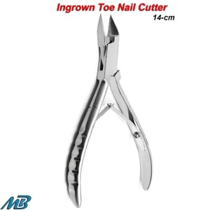 Ingrown Toe Nail Clipper Cutters Nippers For Thick Toenails Podiatry Instruments - Picture 1 of 4