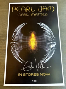 Authenticated Signed PEARL JAM Dark Matter - COLLECTIBLE POSTER 11x17 - Picture 1 of 3