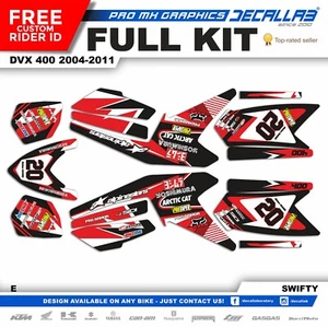 Juego de pegatinas gráficas súper duraderas Arctic Cat DVX 400 2004 - 2011 Quad ATV - Imagen 1 de 6