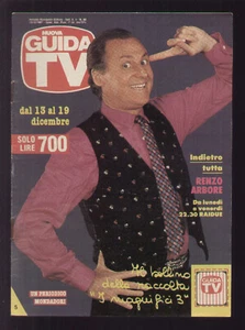 TV GUIDE MONDADORI 50/1987 RENZO BAUM ZURÜCK ALLE HAFERKRISTALL - Bild 1 von 1