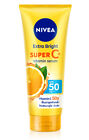 Nivea Extra Bright Super C+ Body Serum SPF50 PA+++ Light texture 320 ml