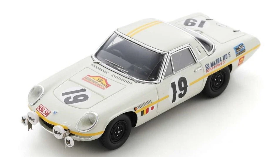 Modellino auto scala 1:43 Spark Model MAZDA 110S NURBURGRING 1968 modellismo - Immagine 1 di 1