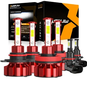 For Ram 1500 BIG HORN CREW CAB PICKUP 4 DOOR 5.7L 2014 LED Headlight Fog Light - Foto 1 di 21