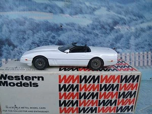1/43 Western models Chevrolet corvette 1983 WP 108 - Picture 1 of 3