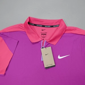 Nike Court Slam Ultimate Dri-FIT ADV Tennis Polo FQ2015-518 Men's Slim Size XL - Picture 1 of 8