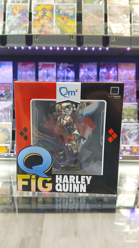 2016 Loot Crate Quantum Mechanix Harley Quinn Q-fig Figure