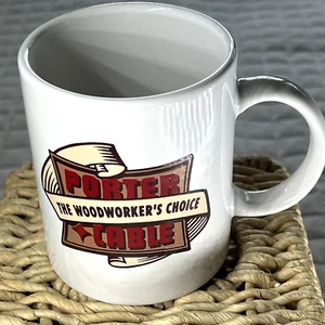 Porter Cable Coffee Mug Cup Tea The Woodworkers Choice Vintage Decor - Picture 1 of 6
