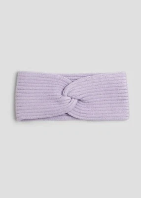 🔥NEW🔥H&M KNITTED HEADBAND Lilac for Girl's ear warmer