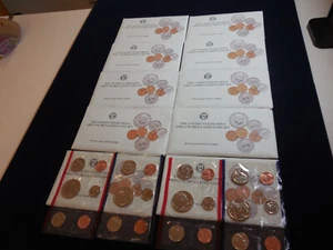 10 1989 US Mint Sets (100 Mint Coins in Cello Wrap) (bl21) - Picture 1 of 4