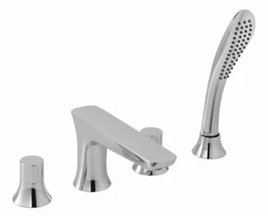 VADO ALTITUDE 4-LOCH DECK BADEWANNE DUSCHARMATUR ALT-132/NH-C/P + ALT-MOBILTEIL-C/P - Bild 1 von 3