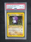 Pokemon 1st Edition HOLO 2001 POLIWRATH Neo DISCOVERY PSA 8.5 NM-MINT