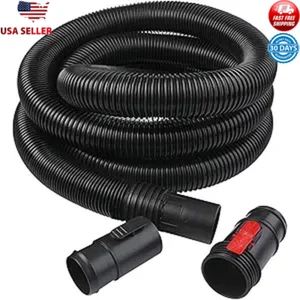Locking Wet Dry Vacuum Hose Adapter 2.5 in 13ft Accessory Shop Vac Polyethylene - Picture 1 of 7