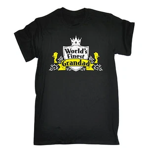Worlds Finest Grandad T-SHIRT Opa Vater Papa Opa Tee Geburtstag lustig - Bild 1 von 9
