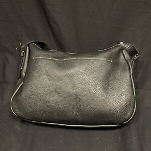 MUMUWU Ladies Handbag Leather Handbag Fashion Top Layer Leather Bag Shoulder Bag Black M Size 